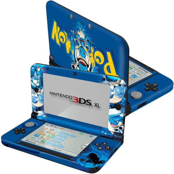 Pokemon Squirtle Skin Nintendo 3Ds XL (2012)