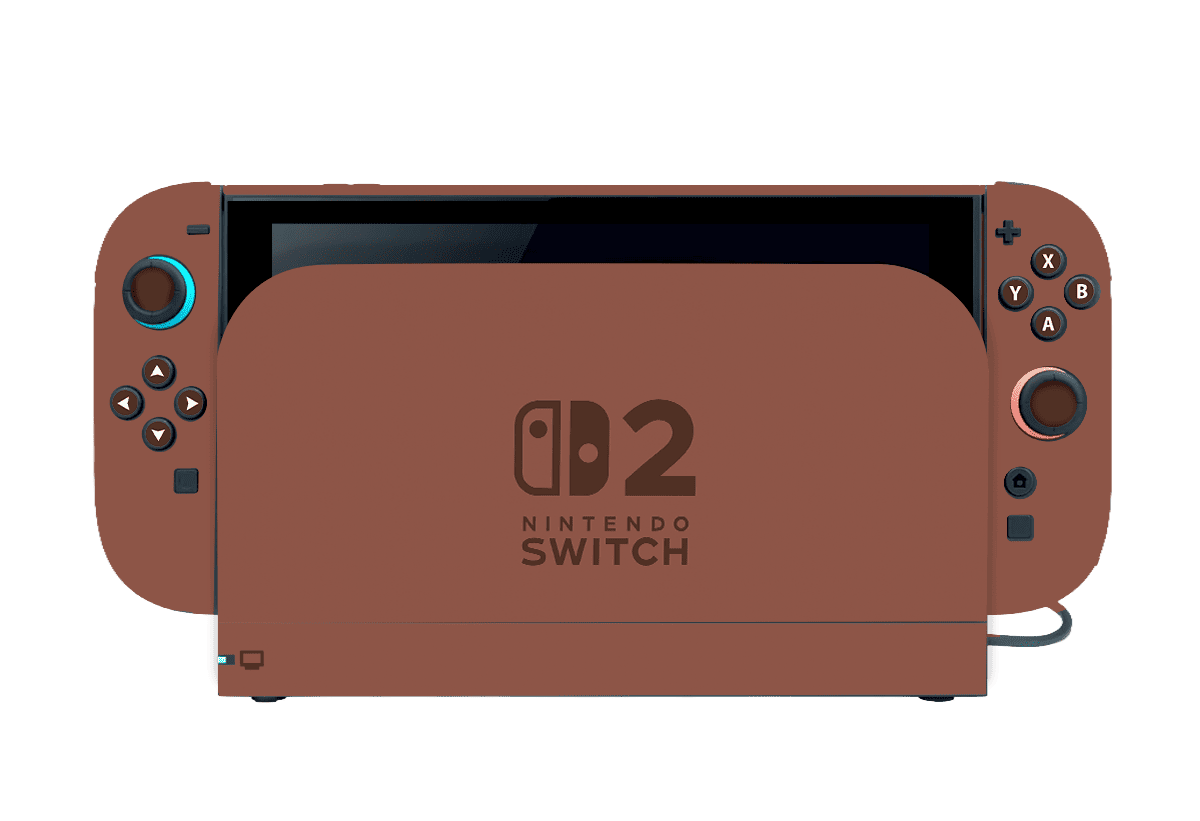 Coffe Brown Skin Nintendo Switch 2 (2025) Xonebrand