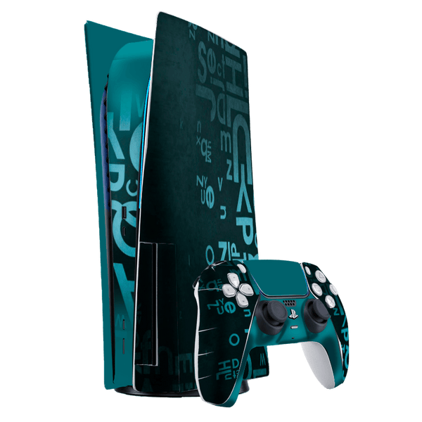 Playstation 5 Fat Skin Typography