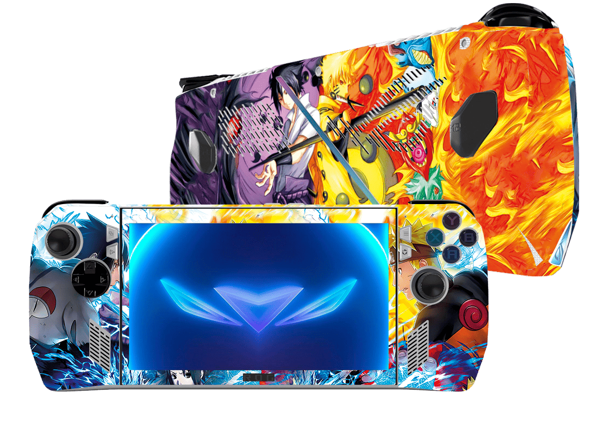 Naruto Asus Rog Ally Handheld Gaming Computer Skin