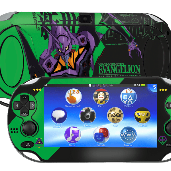 Evangelion eva 01 Skin Playstation Portable PSVita Fat