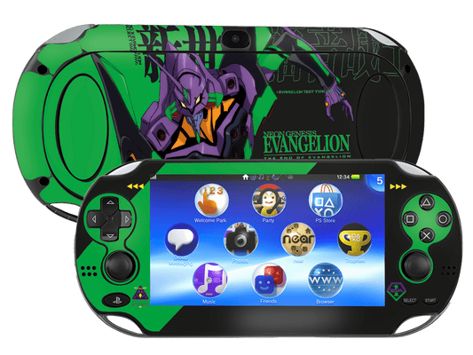 Evangelion eva 01 Skin Playstation Portable PSVita Fat