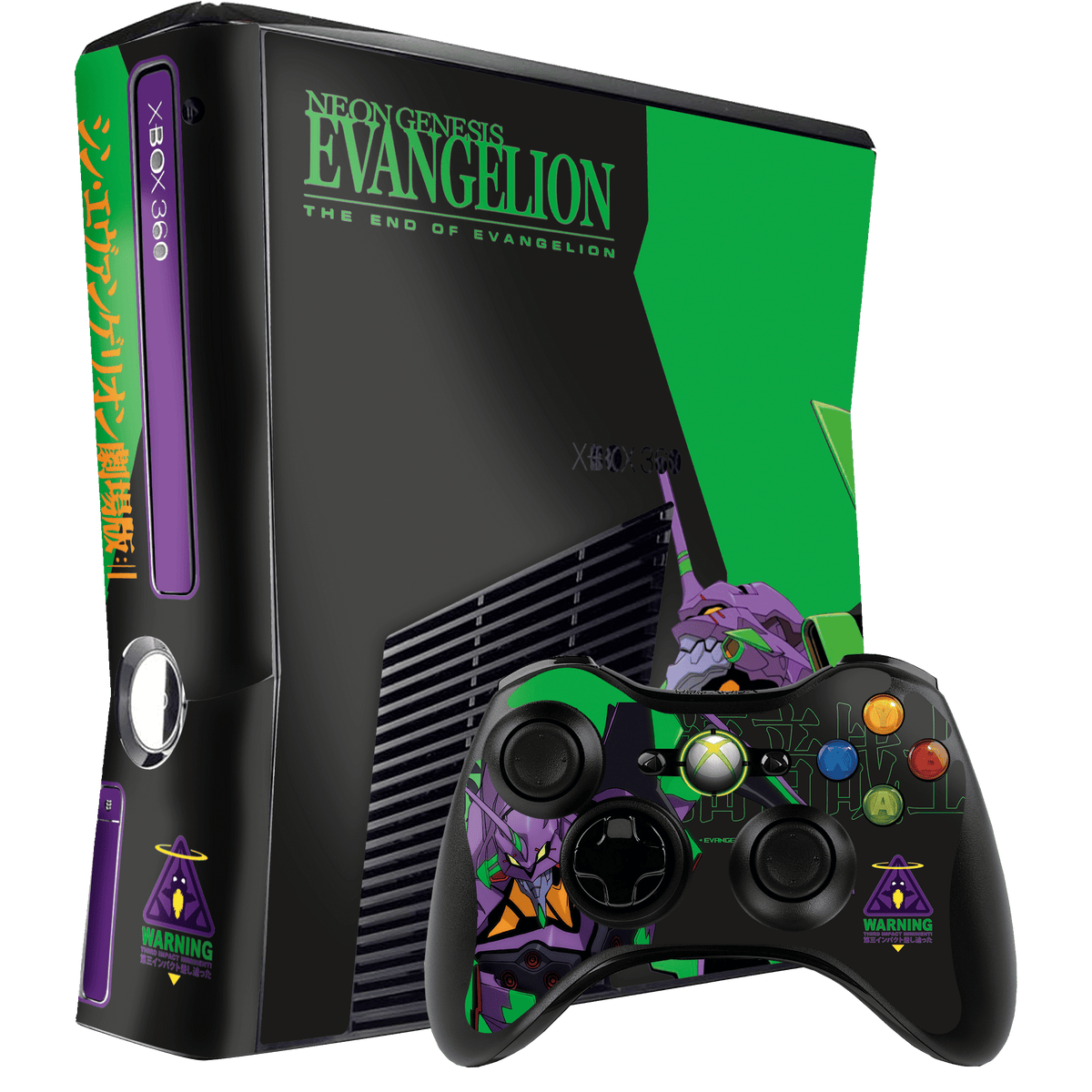 Evangelion eva 01 Skin Xbox 360 Slim Xonebrand