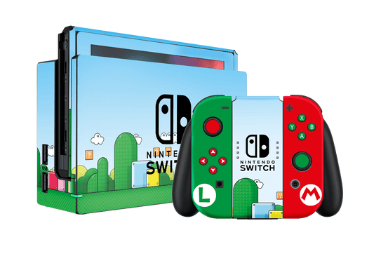 Mario World Skin Nintendo Switch (2017) Xonebrand