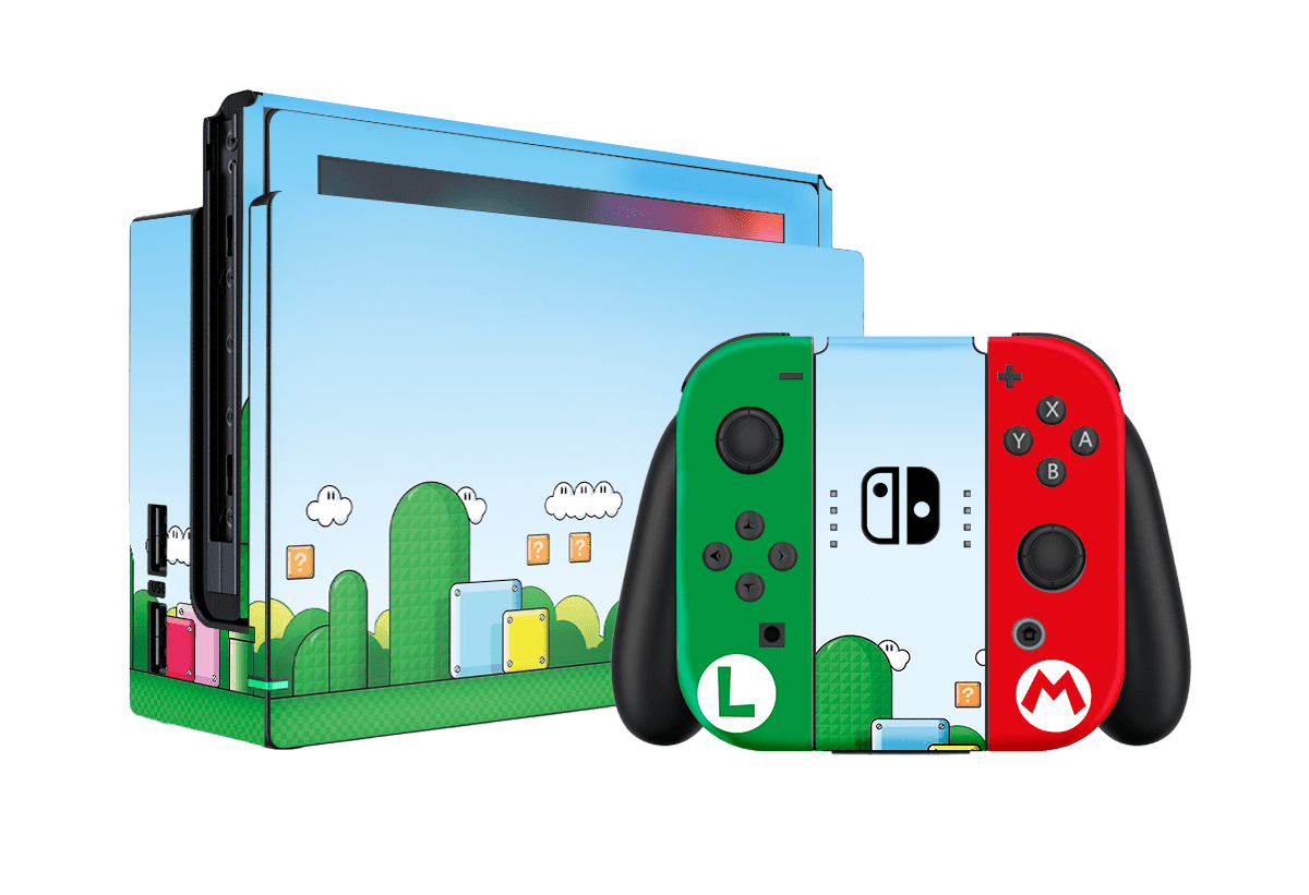 Super Mario Bros Nintendo Switch Skin