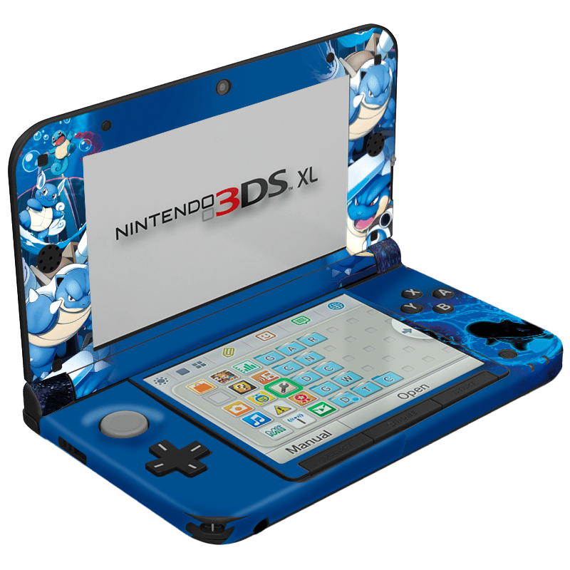 Pokemon Squirtle Skin Nintendo 3Ds XL (2012) Xonebrand