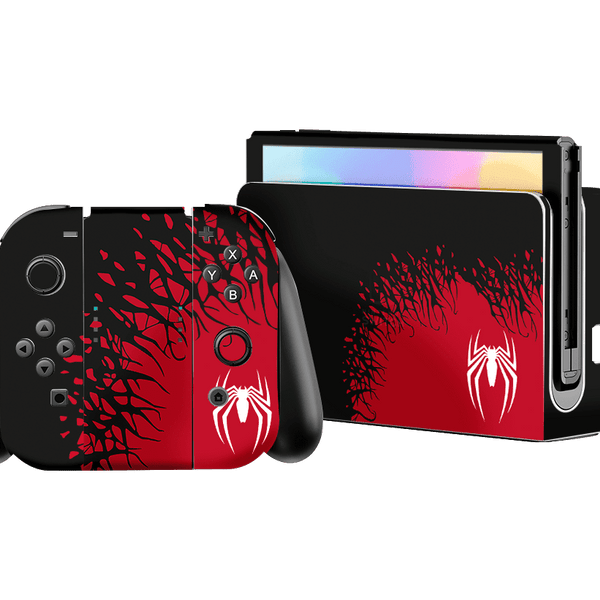 Spiderman 2 Skin Nintendo Switch OLED (2021)