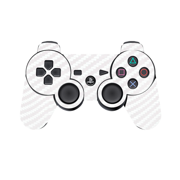 Fibra Carbono Blanco Skin Playstation 3 Fat
