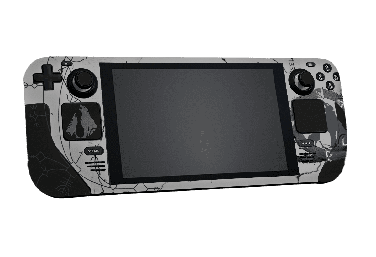 God of War Ragnarok Steam Deck Handheld Gaming Computer Skin