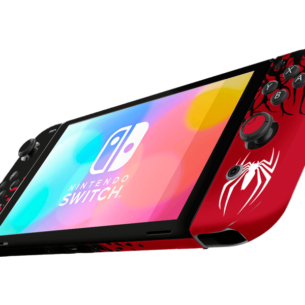 Spiderman 2 Skin Nintendo Switch OLED (2021)