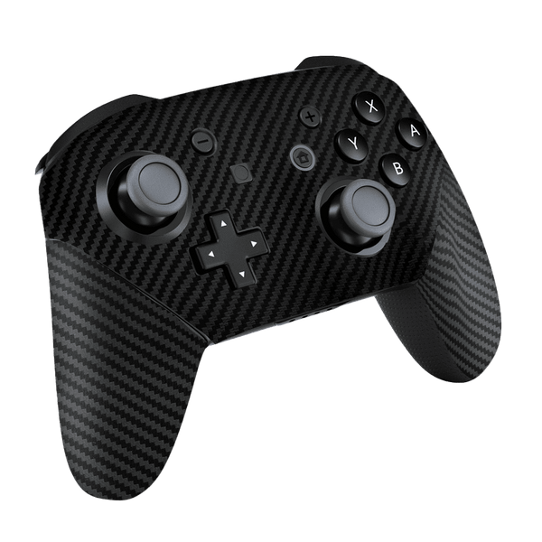 Black Carbon Fiber Skin Nintendo Switch Pro Controller
