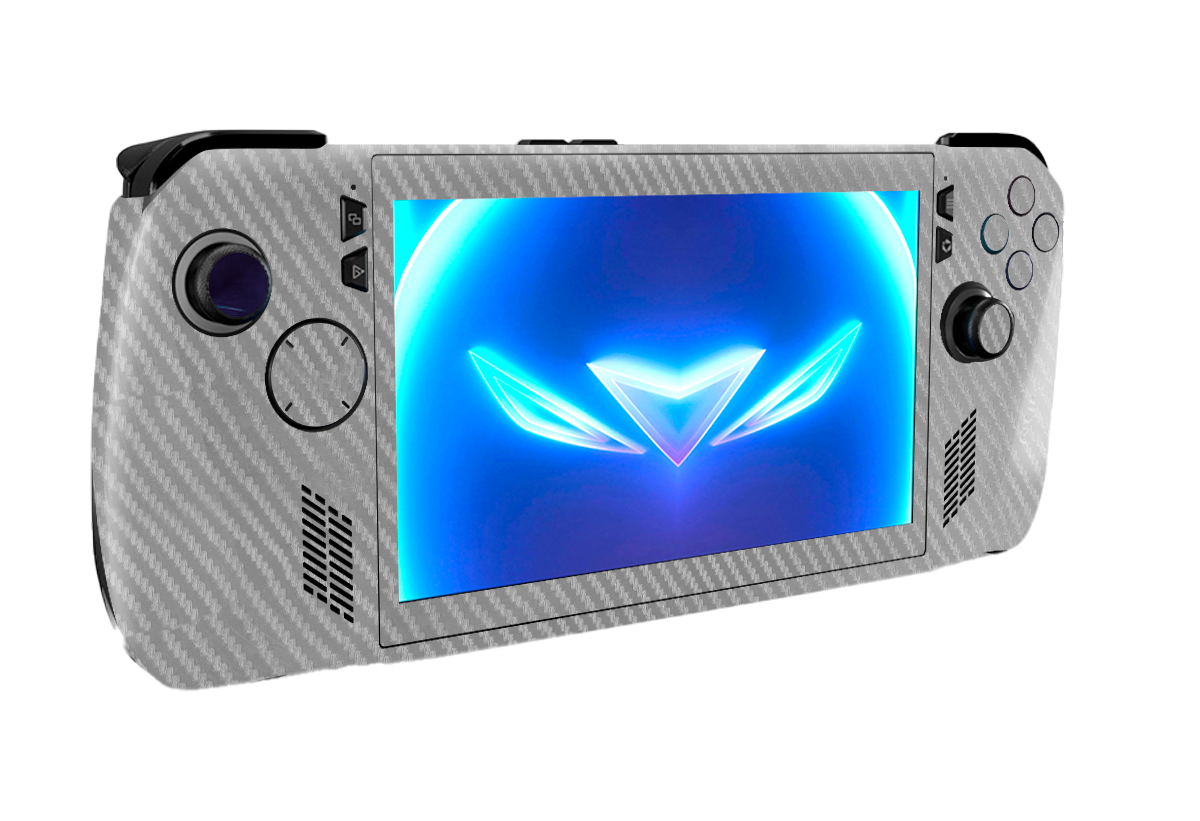 Skin para ASUS Rog Ally X edición Fibra carbono gris – Xonebrand