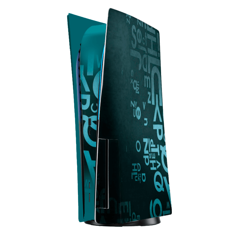 Tipografía PS5 Bundle Skin