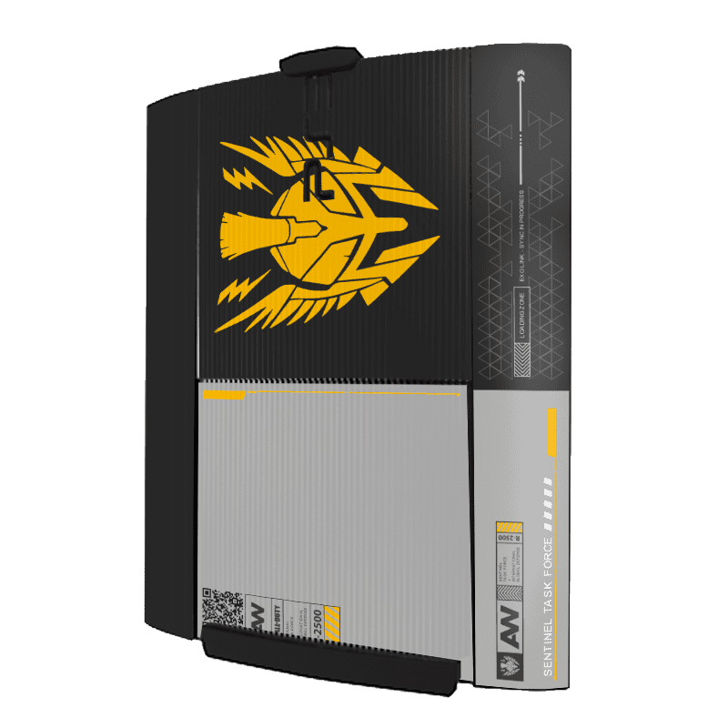 Call of Duty Sentinel Task Force Skin Playstation 3 Super Slim Xonebrand