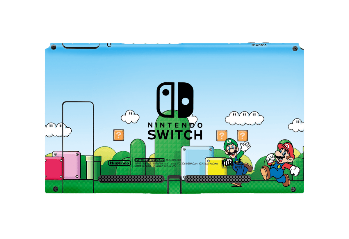 Mario World Skin Nintendo Switch (2017) Xonebrand