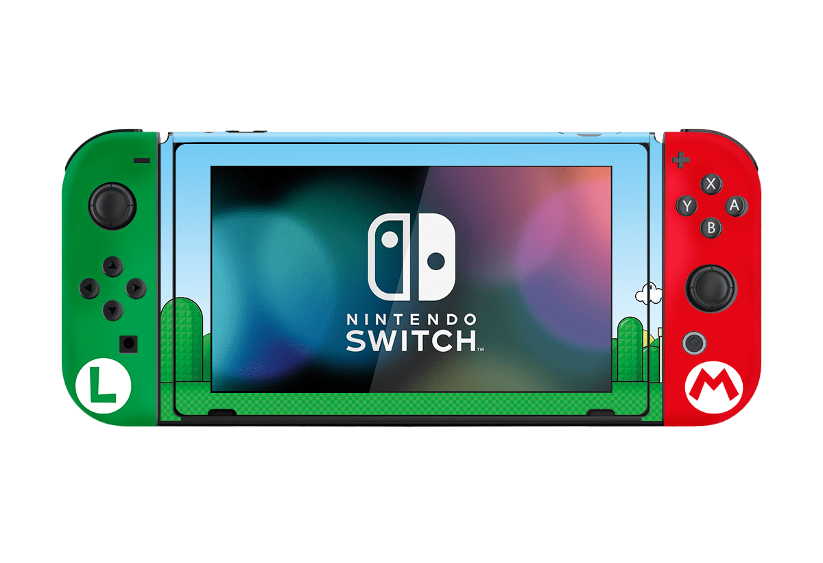 Super Mario Bros Nintendo Switch Skin