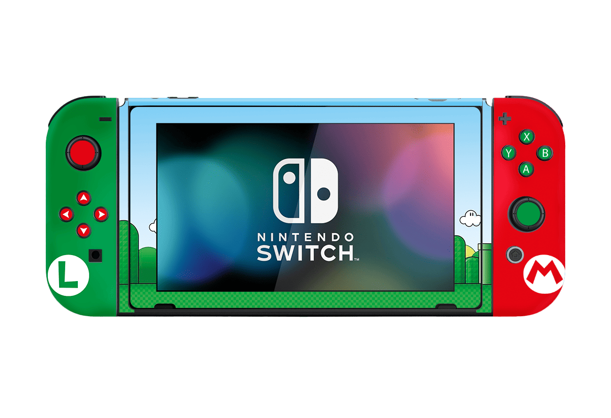 Mario World Skin Nintendo Switch (2017) Xonebrand