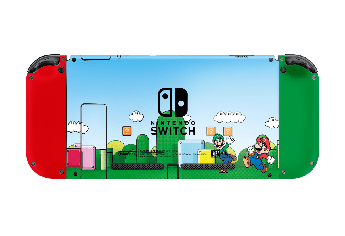 Mario World Skin Nintendo Switch (2017) Xonebrand