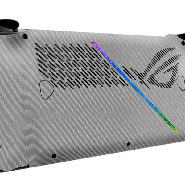 Skin para ASUS Rog Ally X edición Fibra carbono gris – Xonebrand