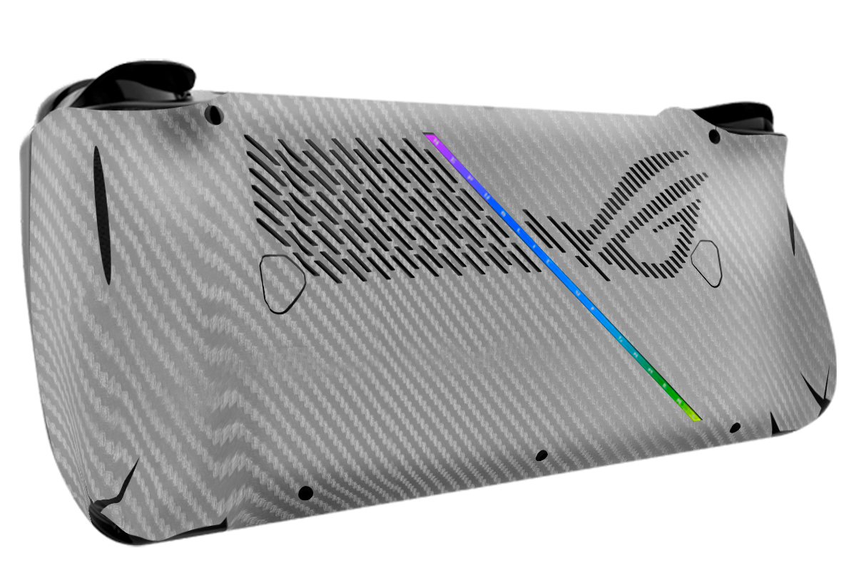 Skin para ASUS Rog Ally X edición Fibra carbono gris – Xonebrand