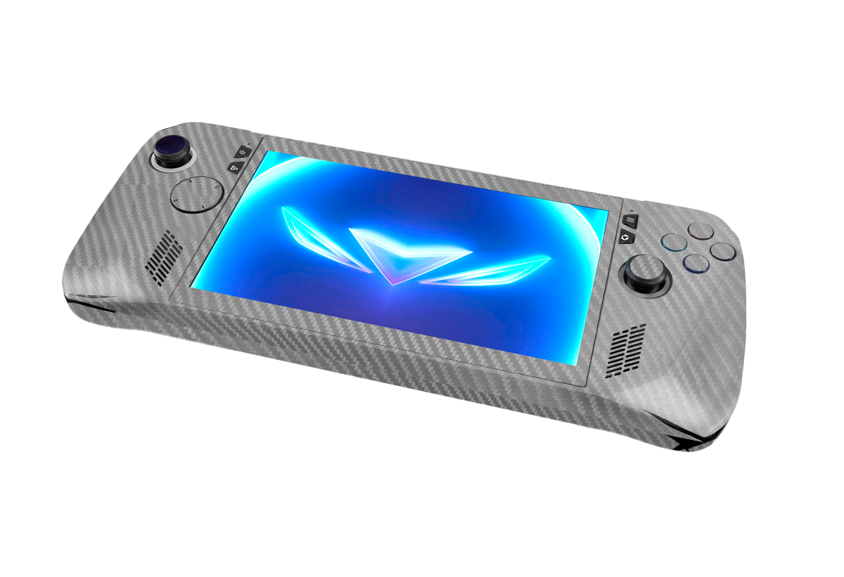 Skin para ASUS Rog Ally X edición Fibra carbono gris – Xonebrand
