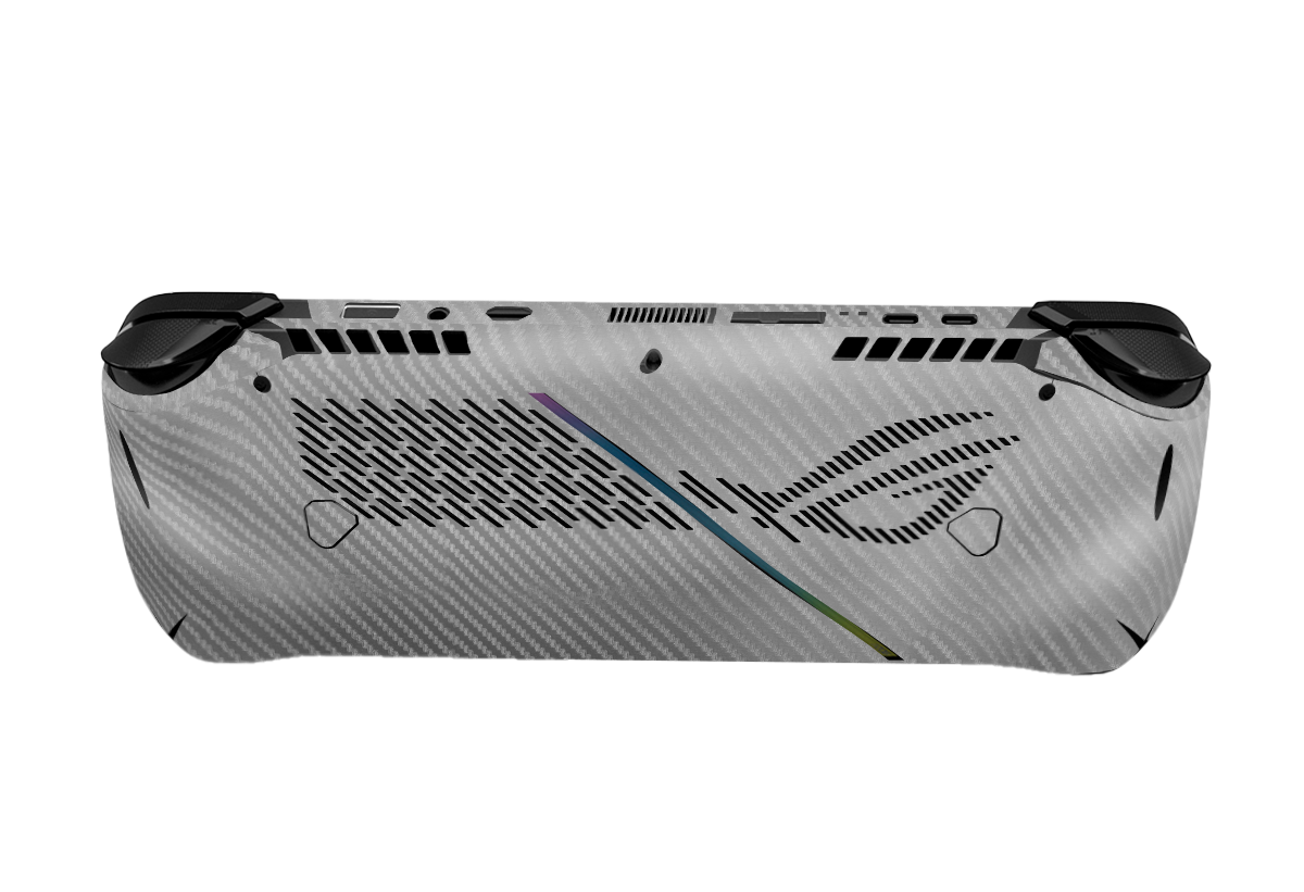 Skin para ASUS Rog Ally X edición Fibra carbono gris – Xonebrand