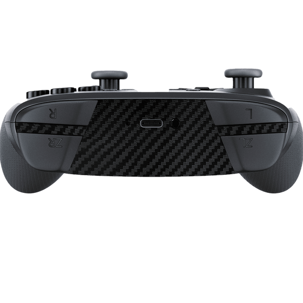 Black Carbon Fiber Skin Nintendo Switch Pro Controller