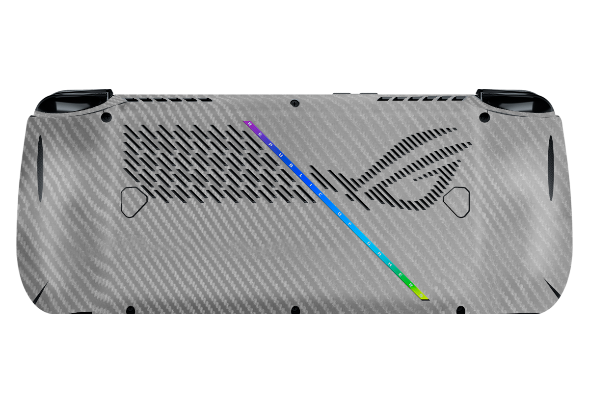 Skin para ASUS Rog Ally X edición Fibra carbono gris – Xonebrand