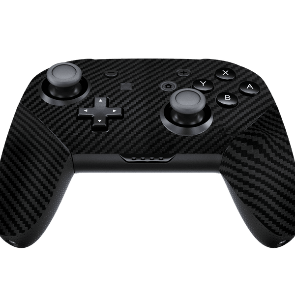 Black Carbon Fiber Skin Nintendo Switch Pro Controller