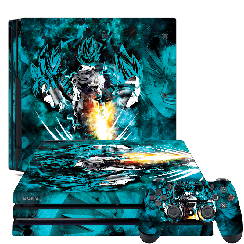Dragon Ball Skin Playstation 4 Pro Xonebrand
