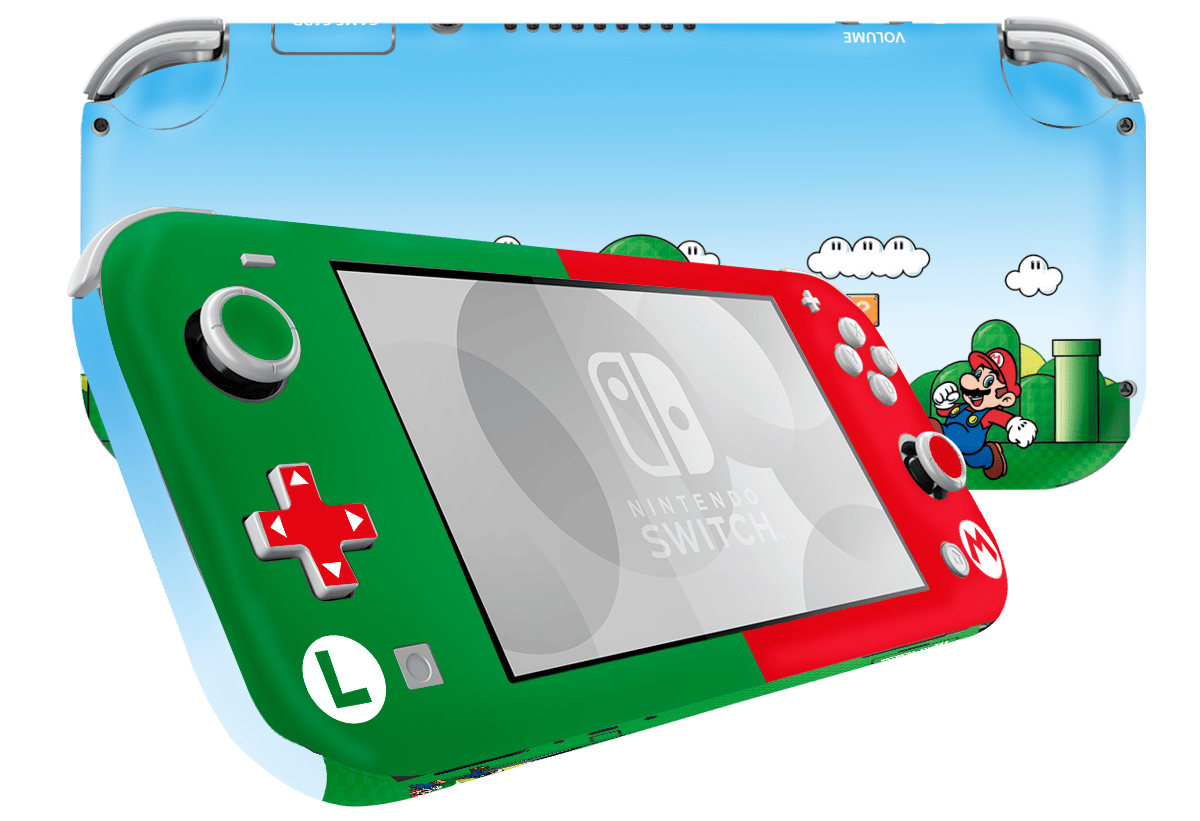 Mario Bros Skin Nintendo Switch Lite Xonebrand