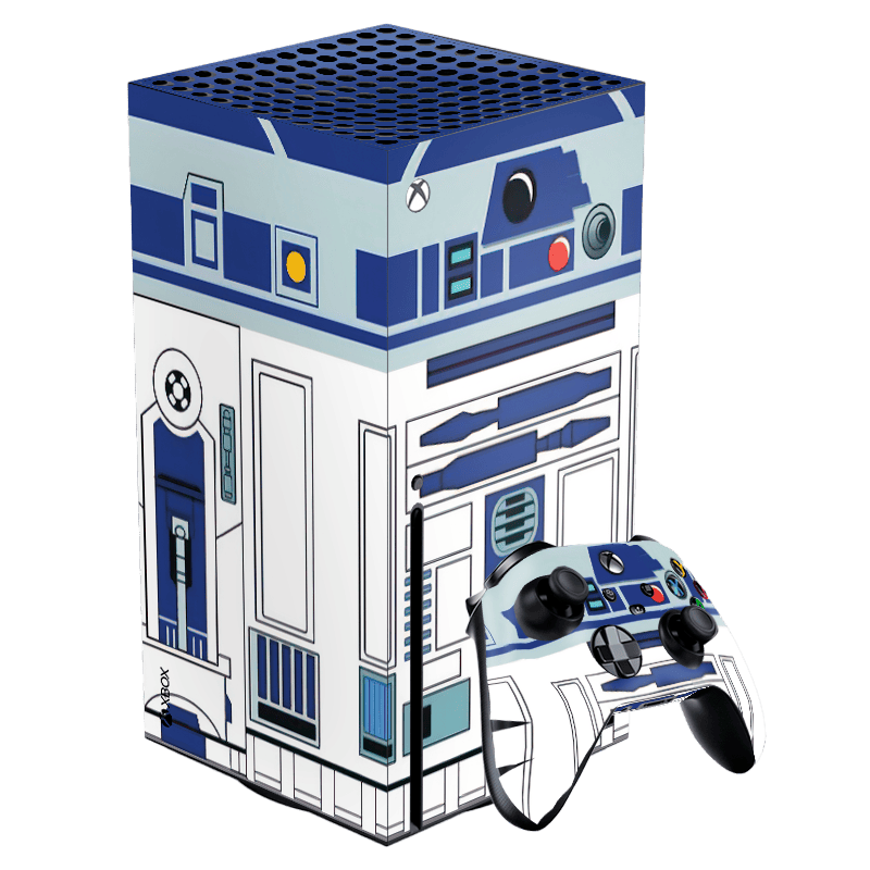 Star Wars R2-D2 Xbox Series X Skin Xonebrand
