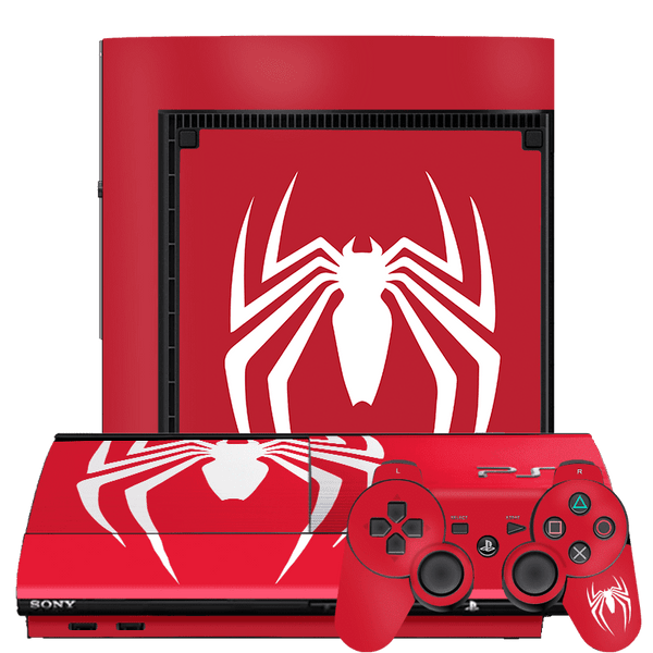 Spiderman Skin Playstation 3 Super Slim