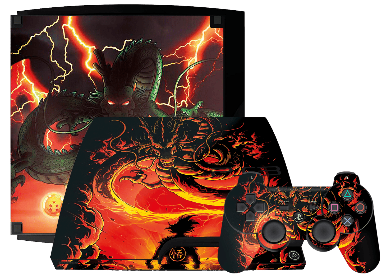 Dragon Ball Shenlong PS3 Slim Bundle Skin