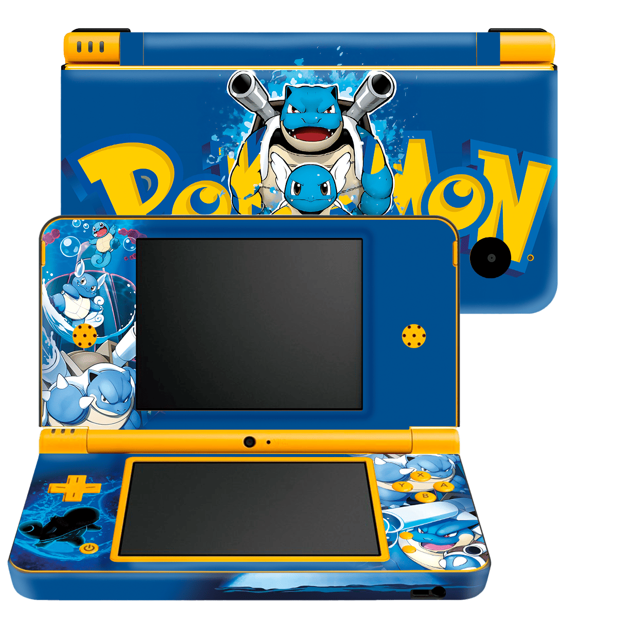 Pokemon Squirtle Skin Nintendo DSi XL (2009) Xonebrand