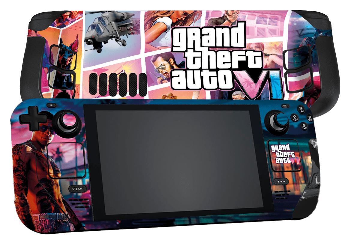 GTA VI Steam Deck Handheld Gaming Computer Skin