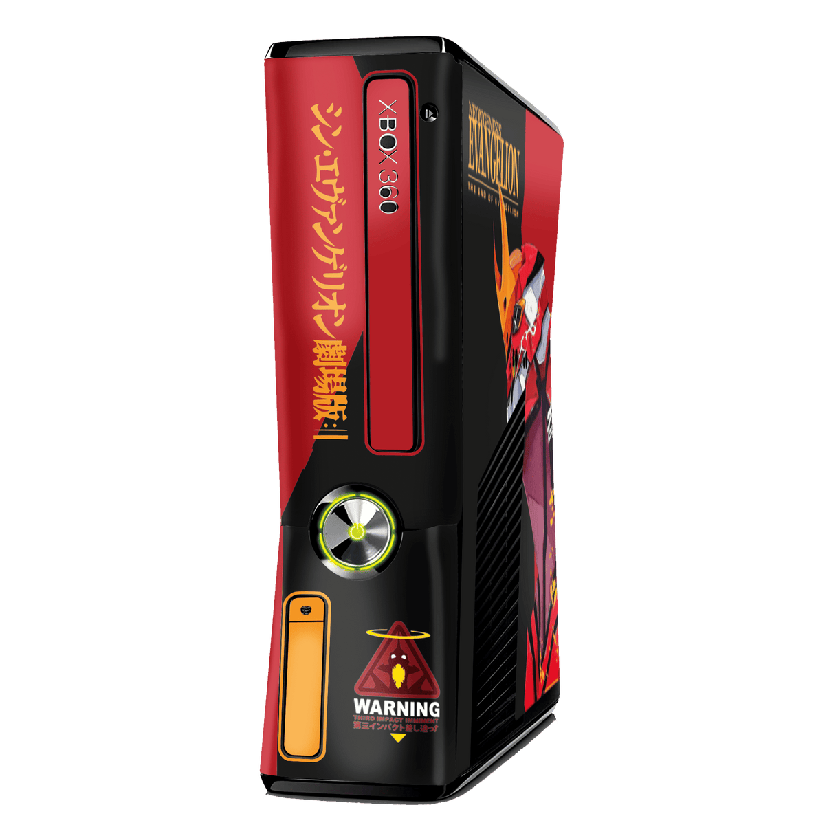 Evangelion eva 02 Skin Xbox 360 Slim Xonebrand