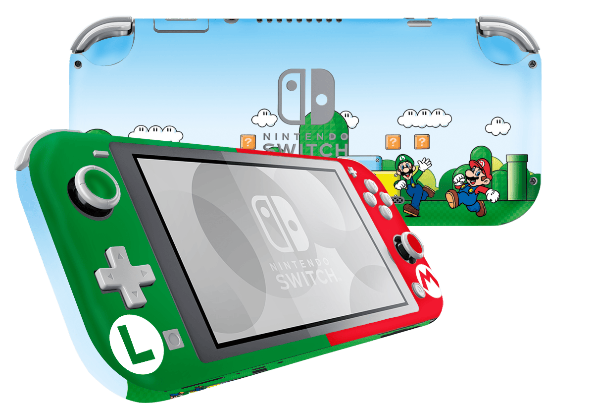 Mario Bros Nintendo Switch Lite Skin