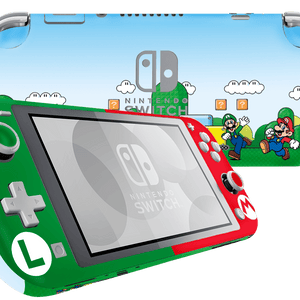 Mario Bros Nintendo Switch Lite Skin