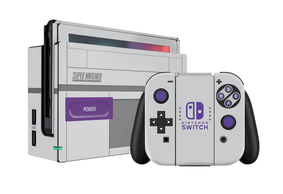 SNES Skin Nintendo Switch (2017) Xonebrand