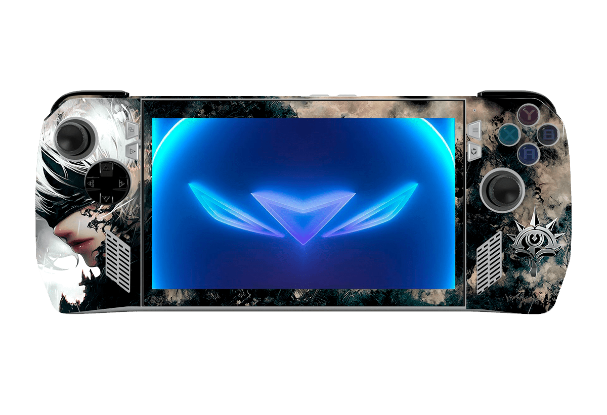 Nier Automata Asus Rog Ally Handheld Gaming Computer Skin