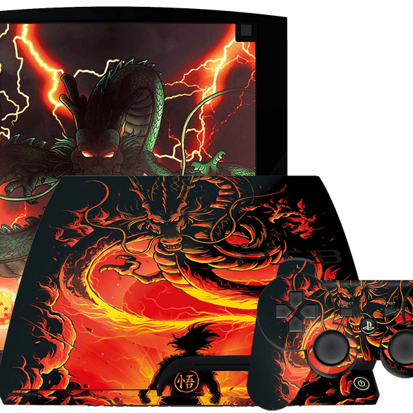 Dragon Ball Skin Playstation 3 Slim