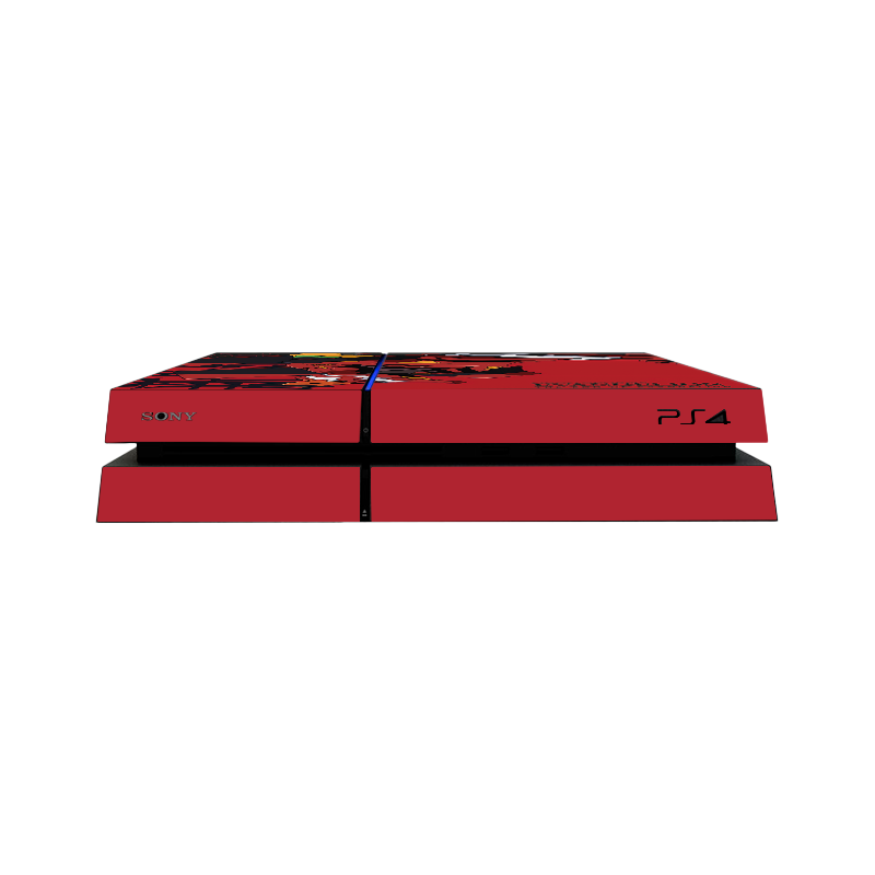 Evangelion Eva 02 Skin Playstation 4 Fat Xonebrand