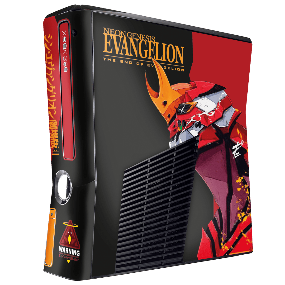 Evangelion eva 02 Skin Xbox 360 Slim Xonebrand