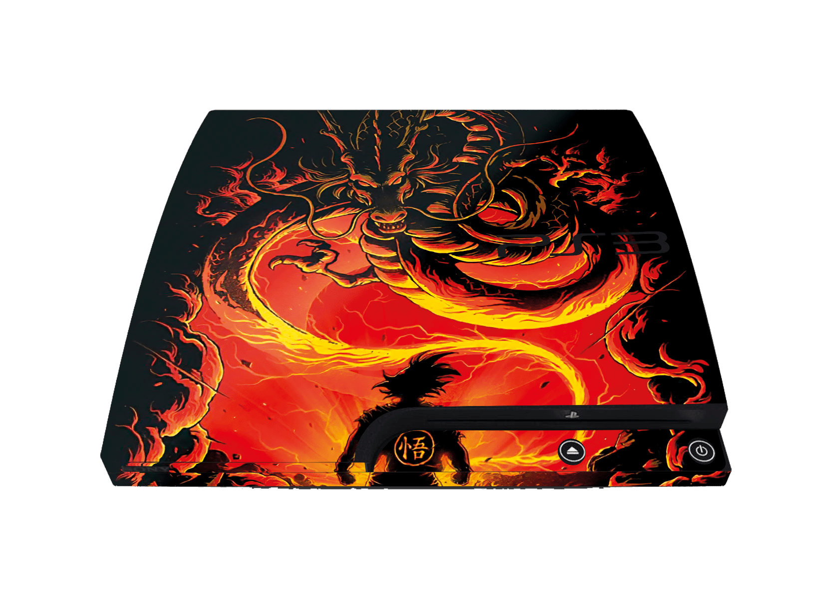 Dragon Ball Skin Playstation 3 Slim Xonebrand