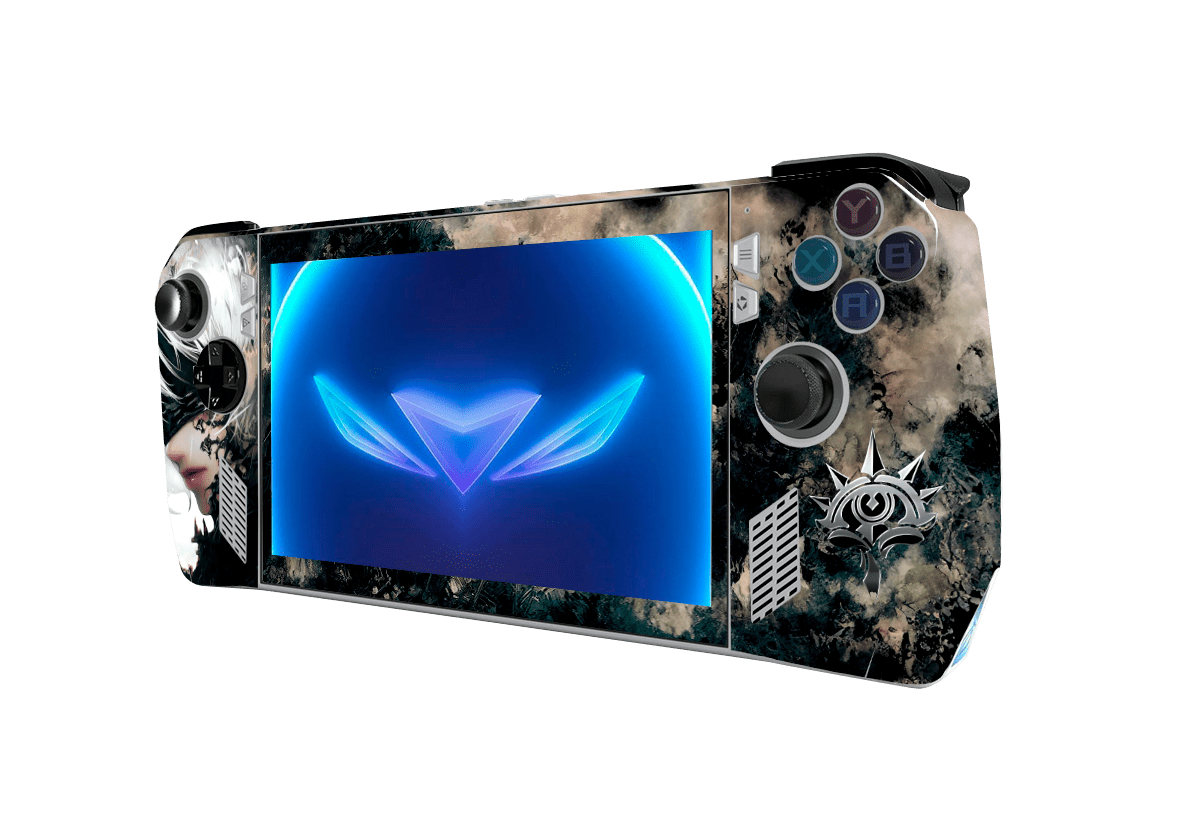 Nier Automata Asus Rog Ally Handheld Gaming Computer Skin