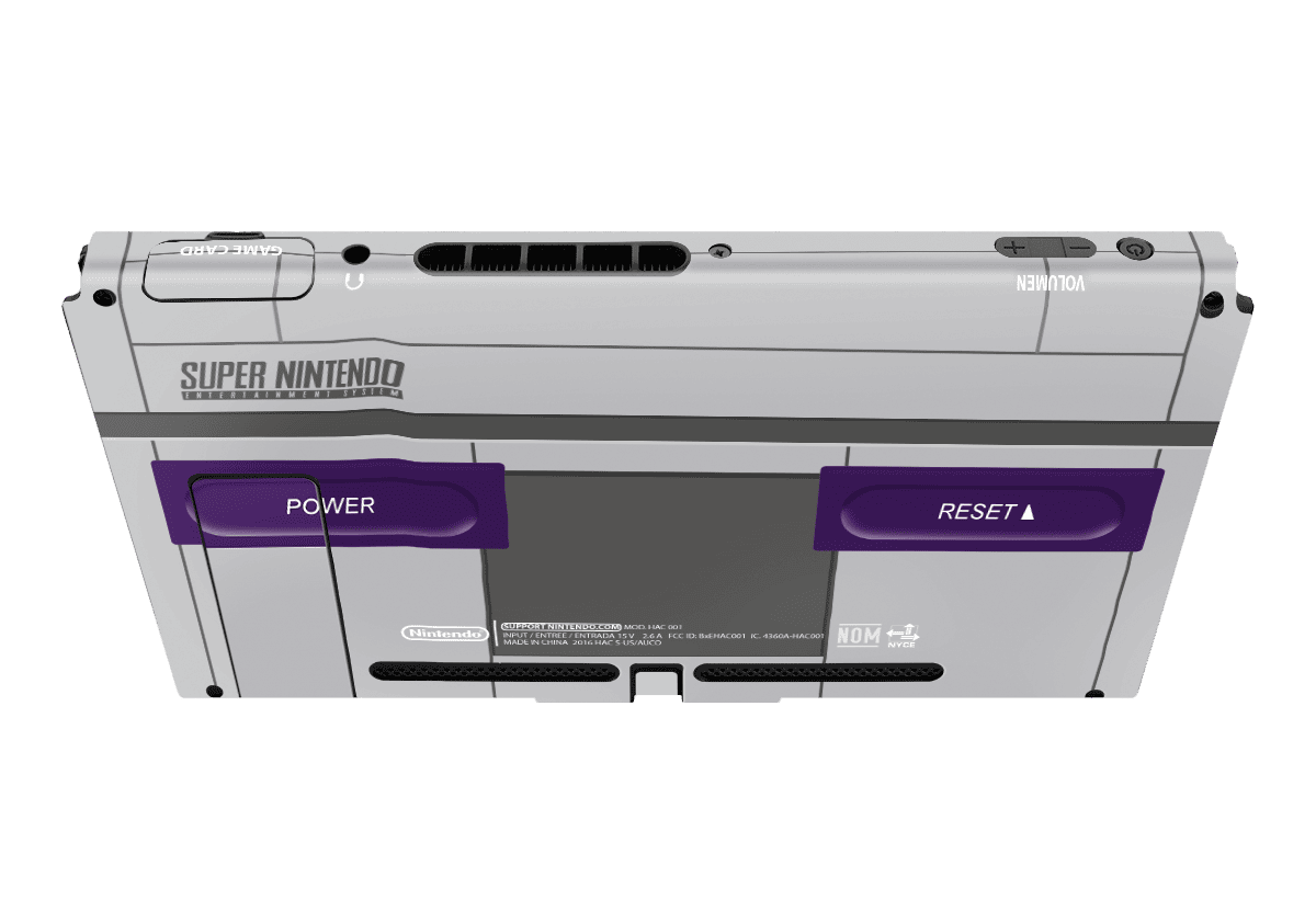SNES Skin Nintendo Switch (2017) Xonebrand