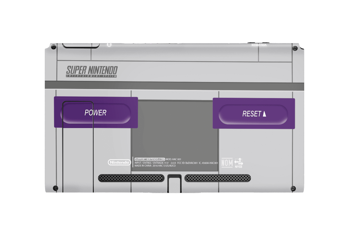 SNES Skin Nintendo Switch (2017) Xonebrand