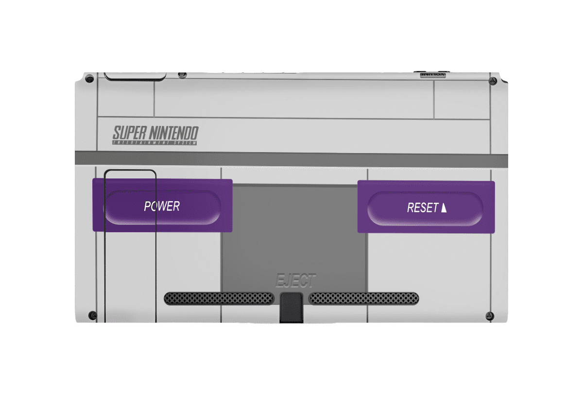 Edición SNES Nintendo Switch Skin