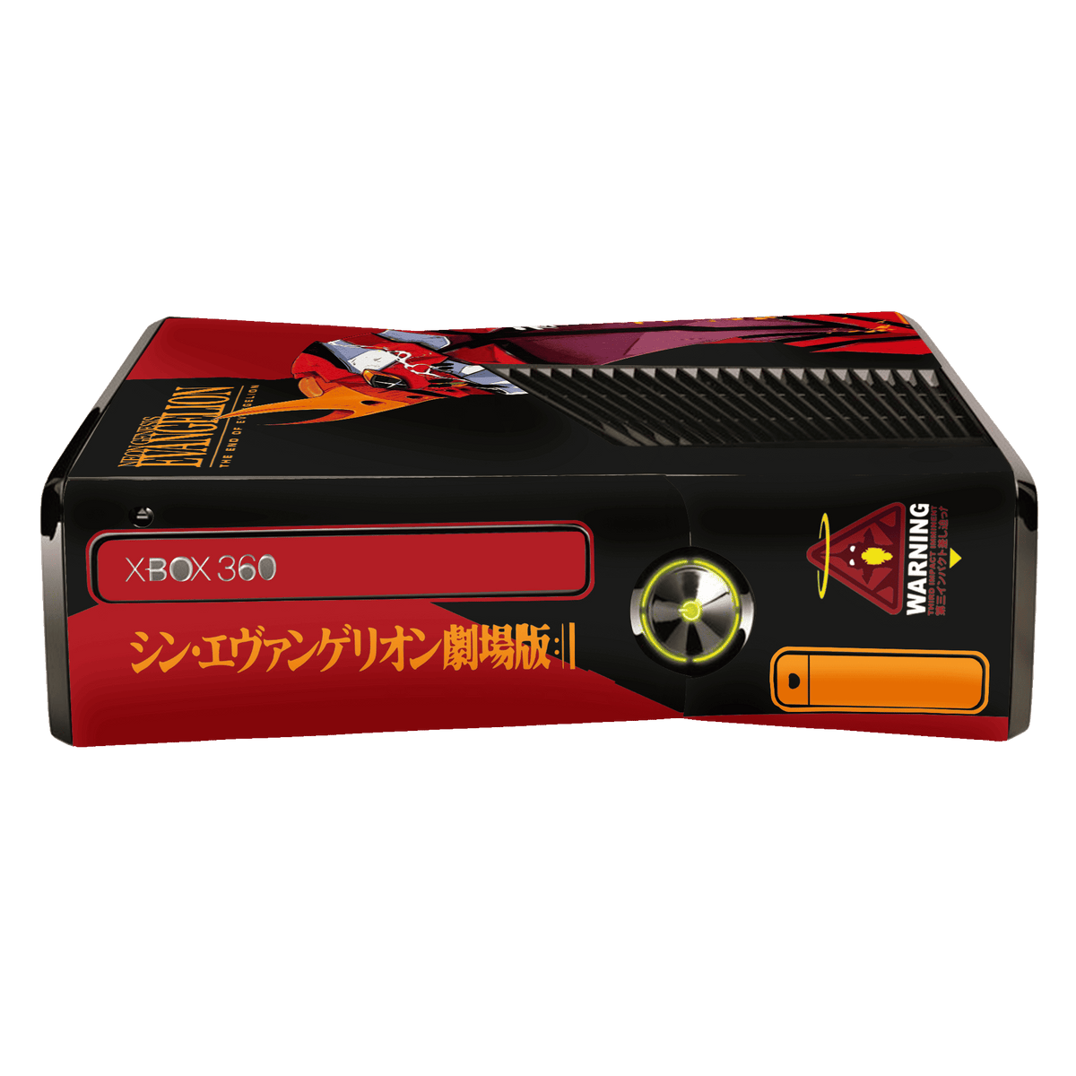 Evangelion eva 02 Skin Xbox 360 Slim Xonebrand